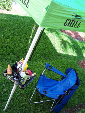 Pole Caddy tailgate